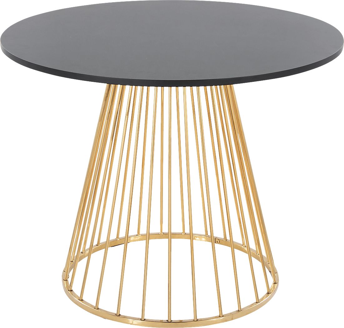 Aldendell Black Dining Table