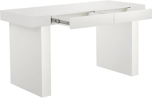 Aldenshire White Desk - Thumbnail - Image 3