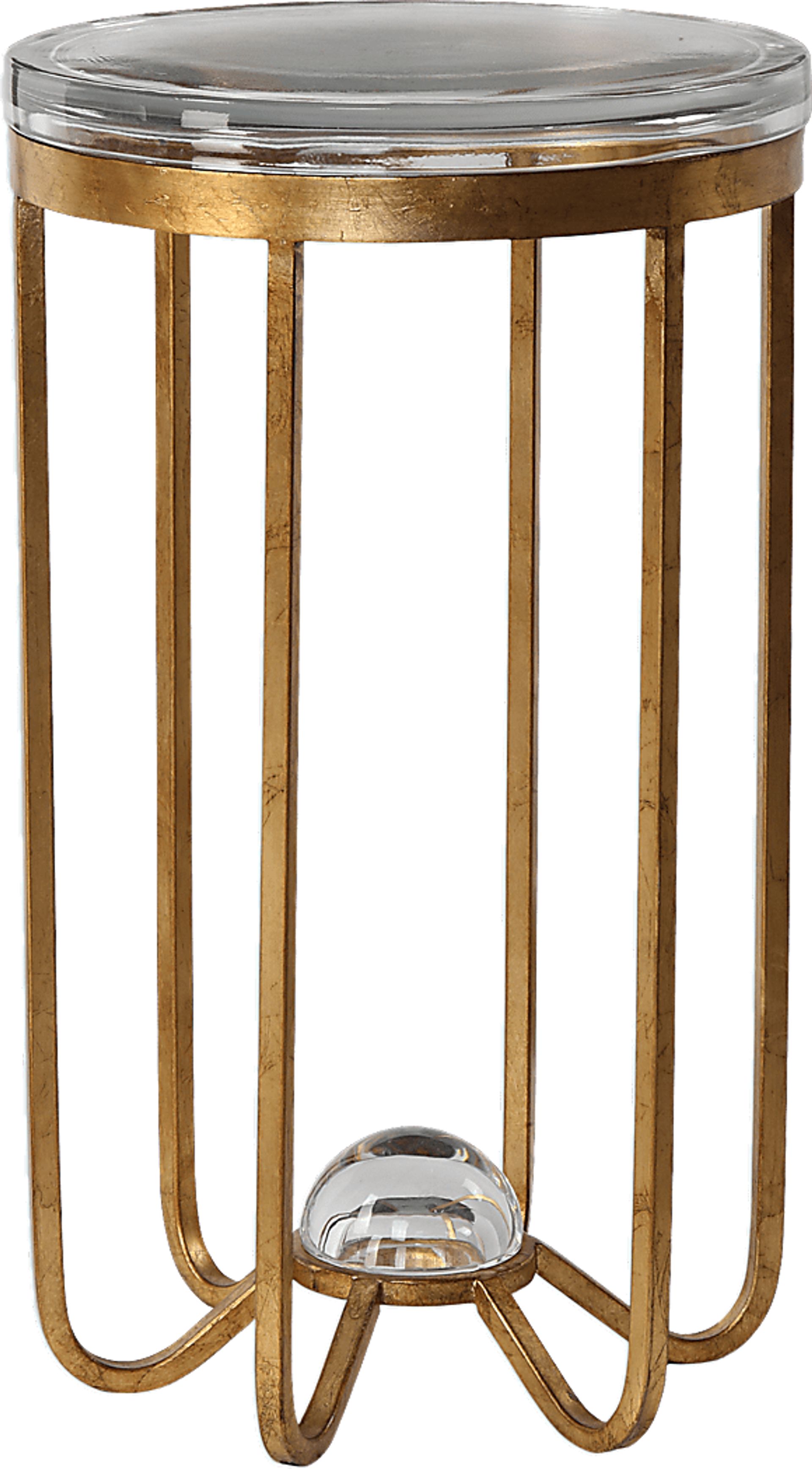 Aldenwood Gold Accent Table - Image 1