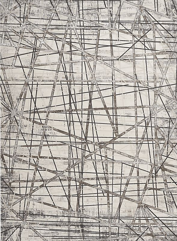 Alder Trace Gray 7'10 x 9'10 Rug