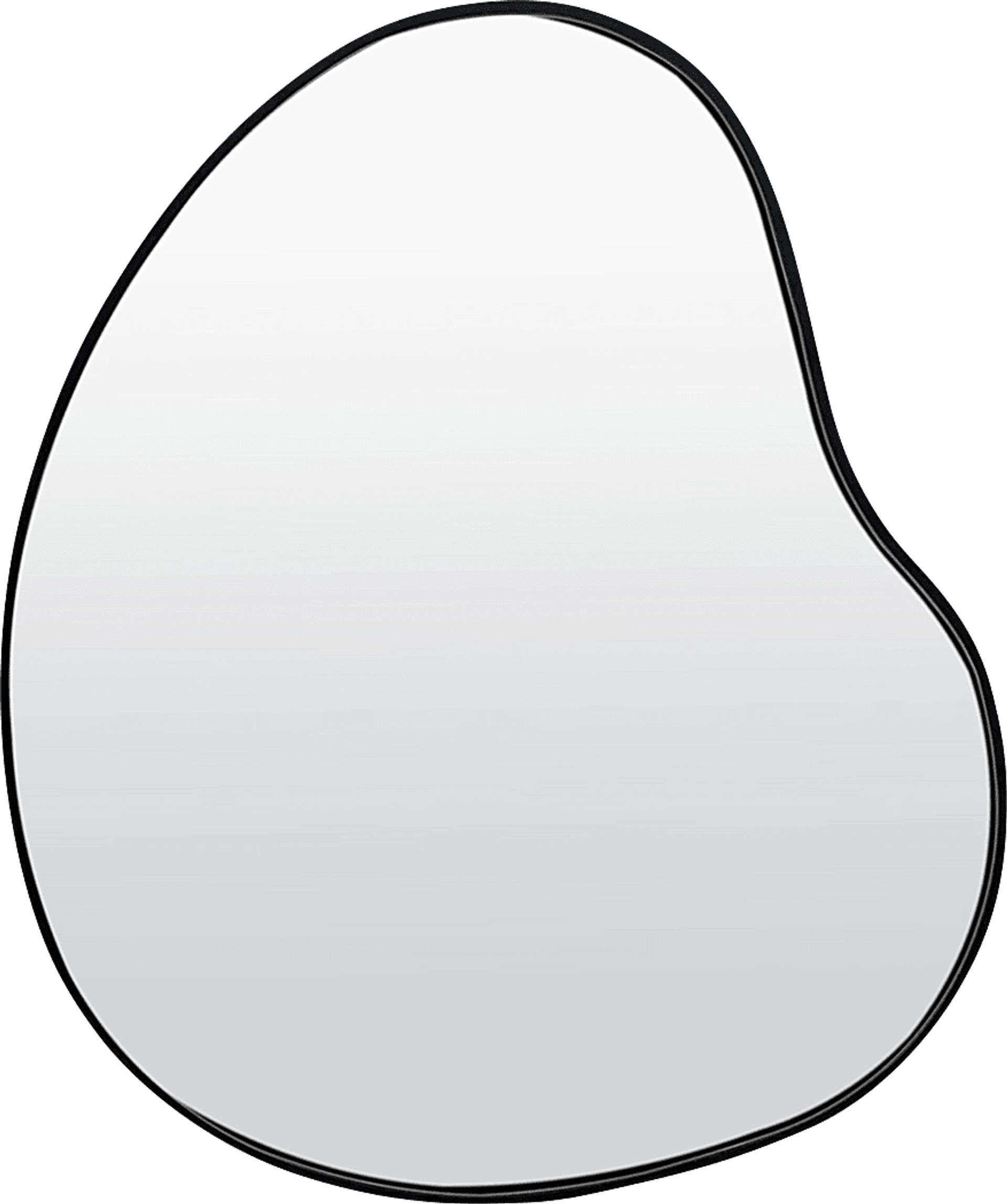 Aldercrest Black Irregular Wall Mirror - Image 1