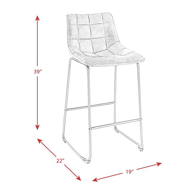 Aldergate Brown Bar Stool Set - Thumbnail - Image 11