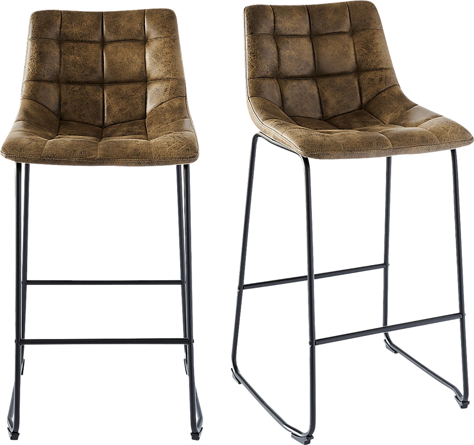 Aldergate Brown Bar Stool Set - Image 1