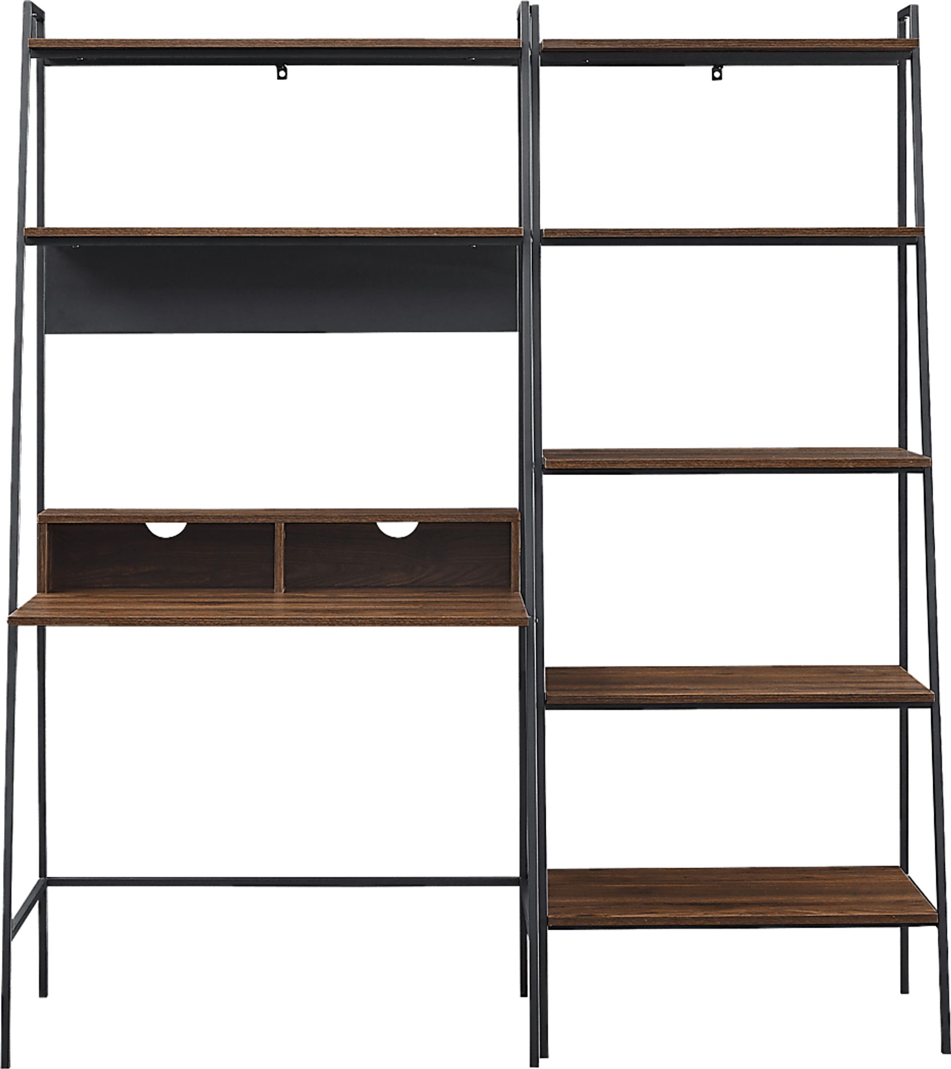 Alderknoll Brown 2 Pc. Desk Set - Image 2