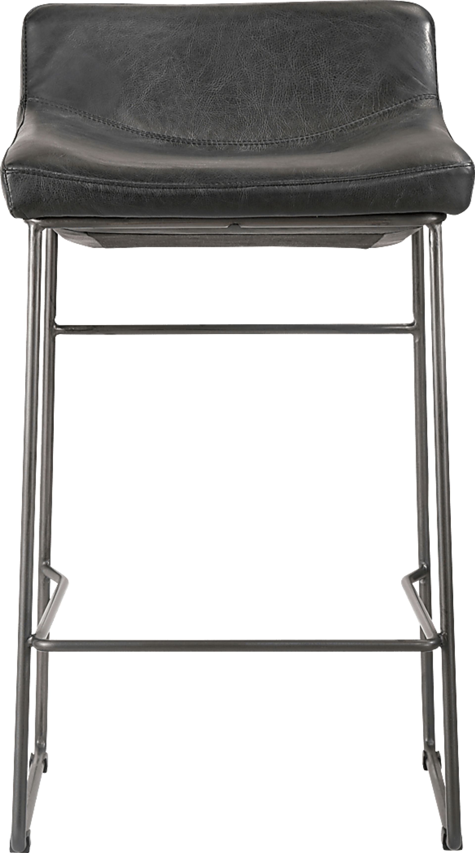 Alderney Black Counter Height Stool - Image 2