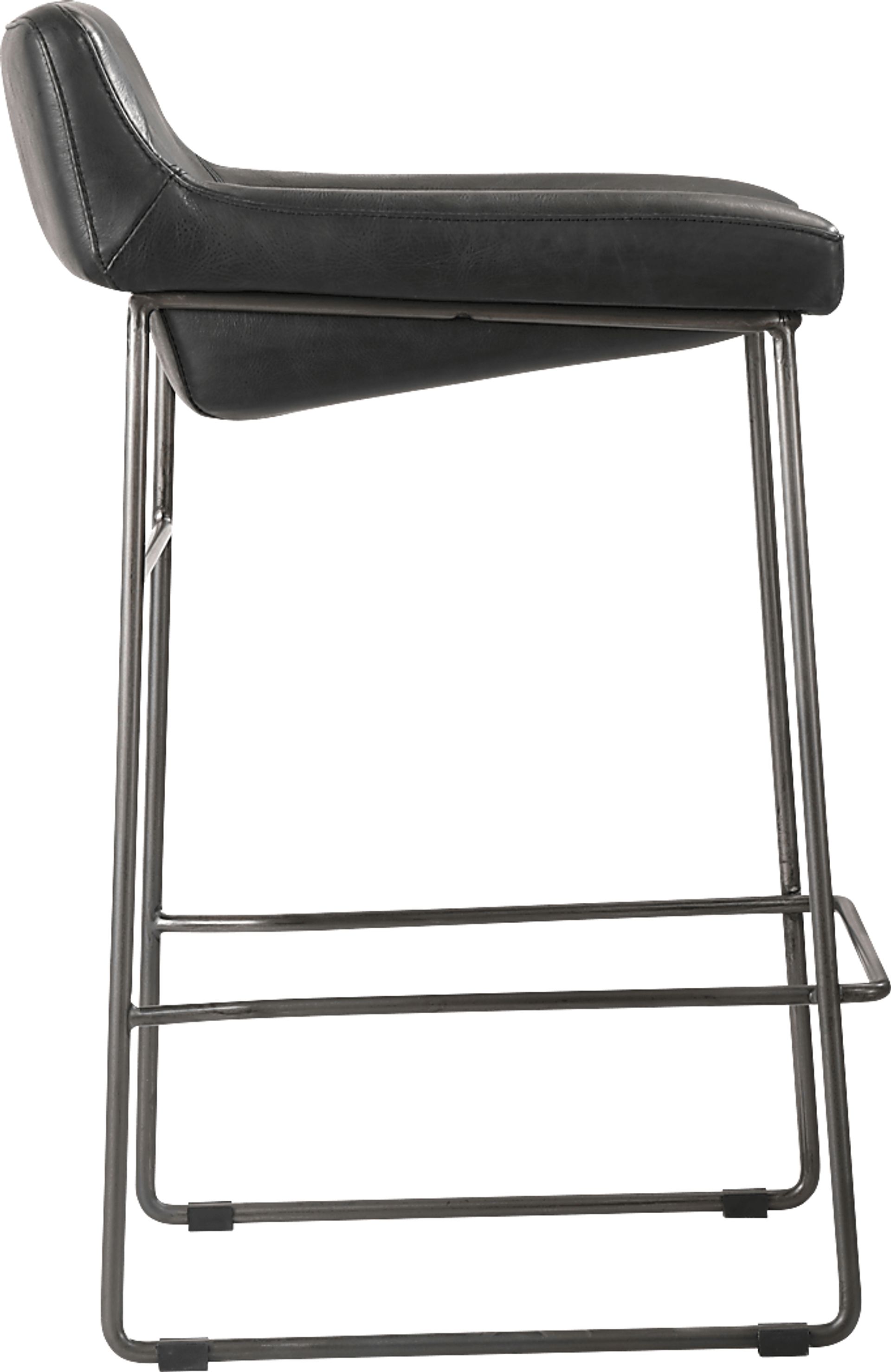 Alderney Black Counter Height Stool - Image 4