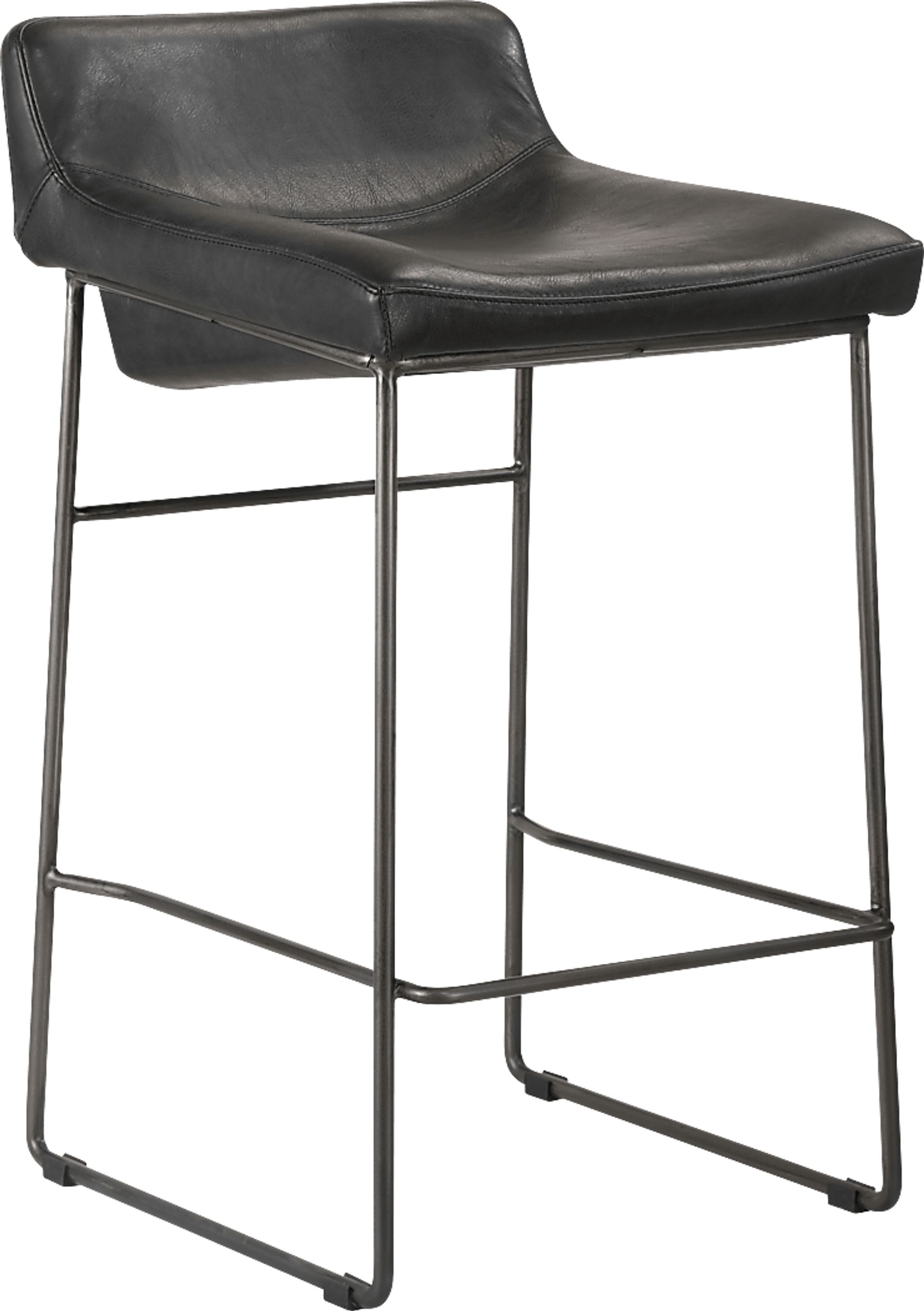Alderney Black Counter Height Stool - Image 1
