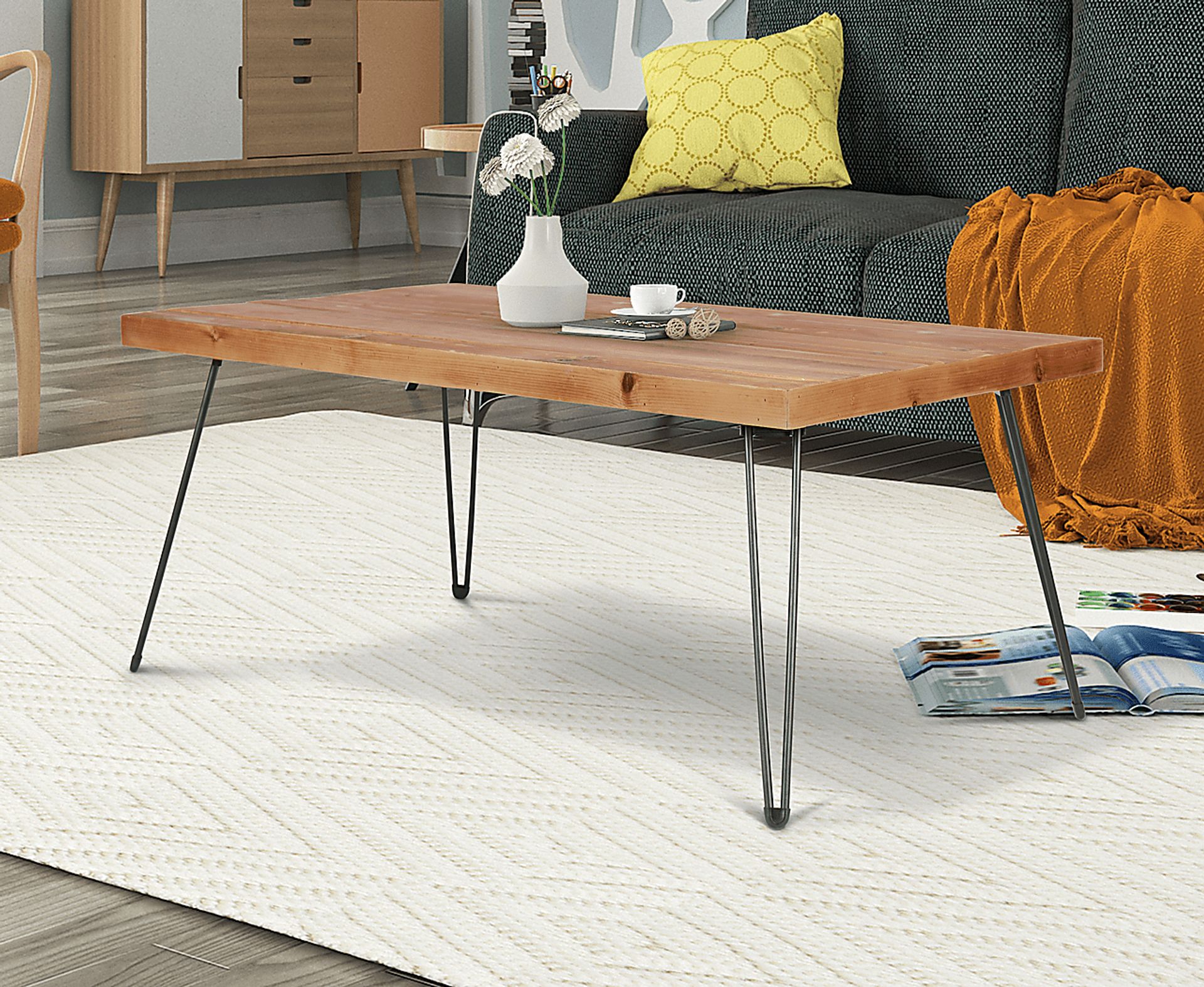 Alderno Brown Cocktail Table - Image 5