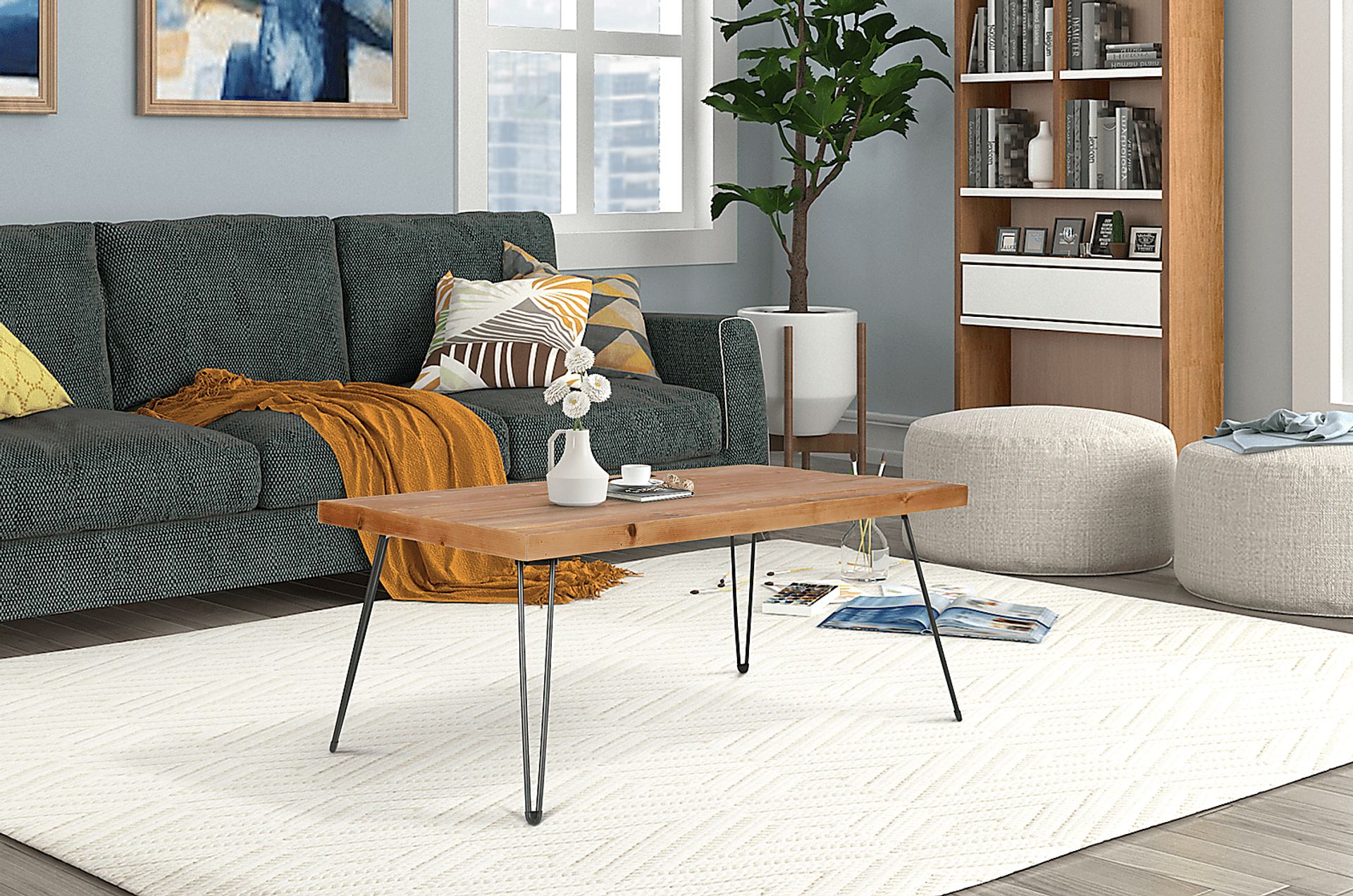 Alderno Brown Cocktail Table - Image 6