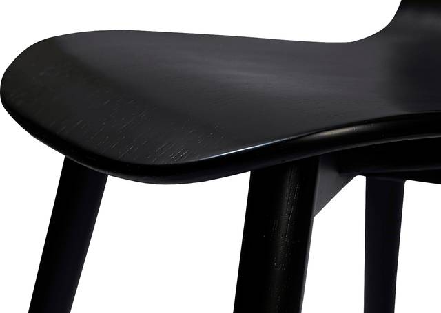 Alderon Black Side Chair - Thumbnail - Image 6