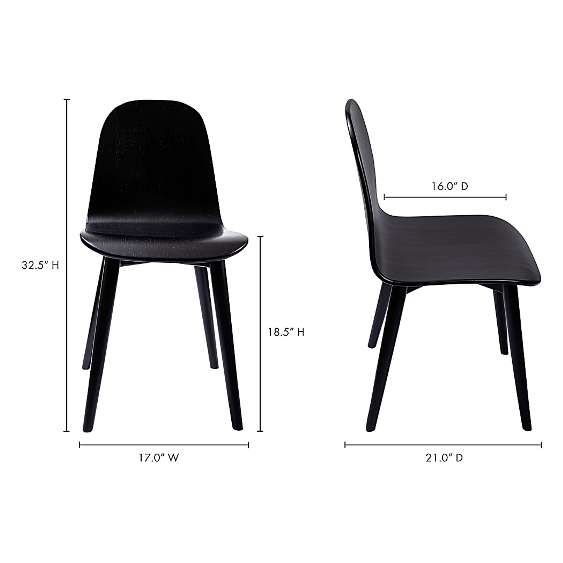Alderon Black Side Chair - Image 10