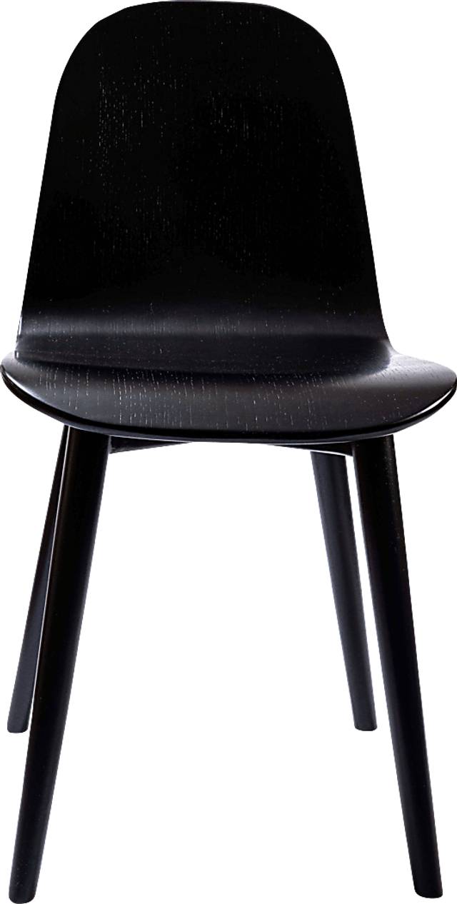 Alderon Black Side Chair - Thumbnail - Image 1