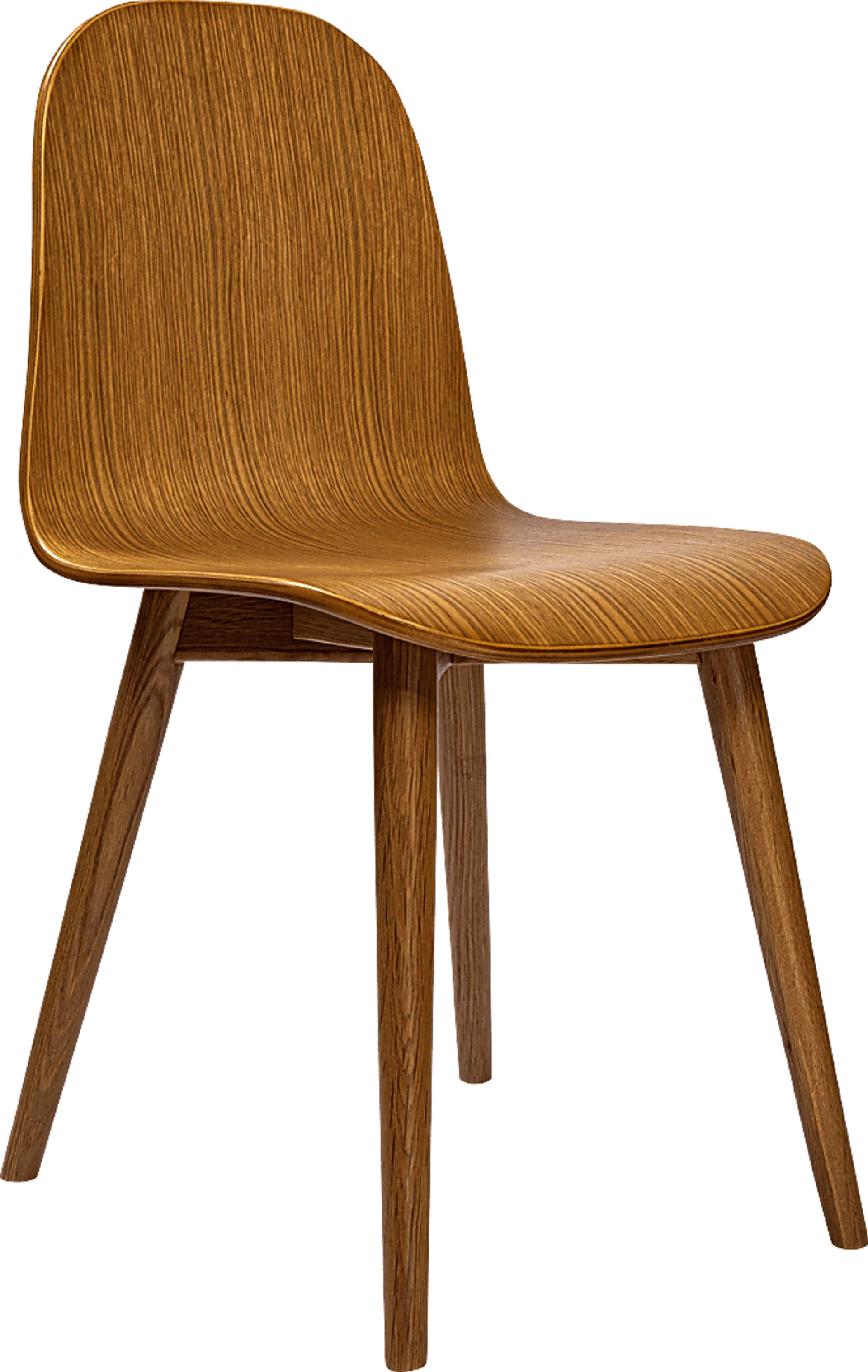 Alderon Brown Side Chair - Image 1