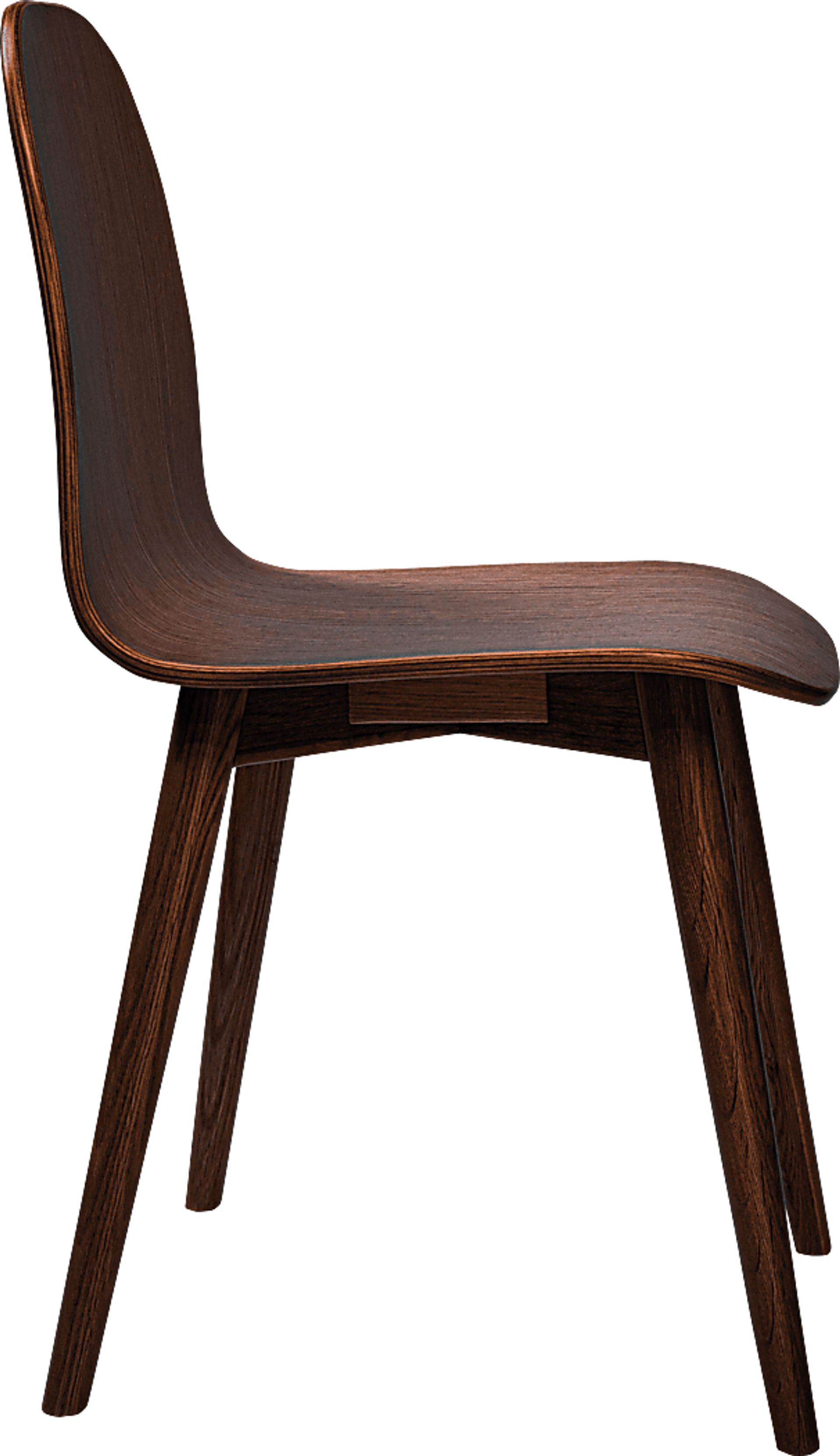 Alderon Walnut Side Chair - Image 4