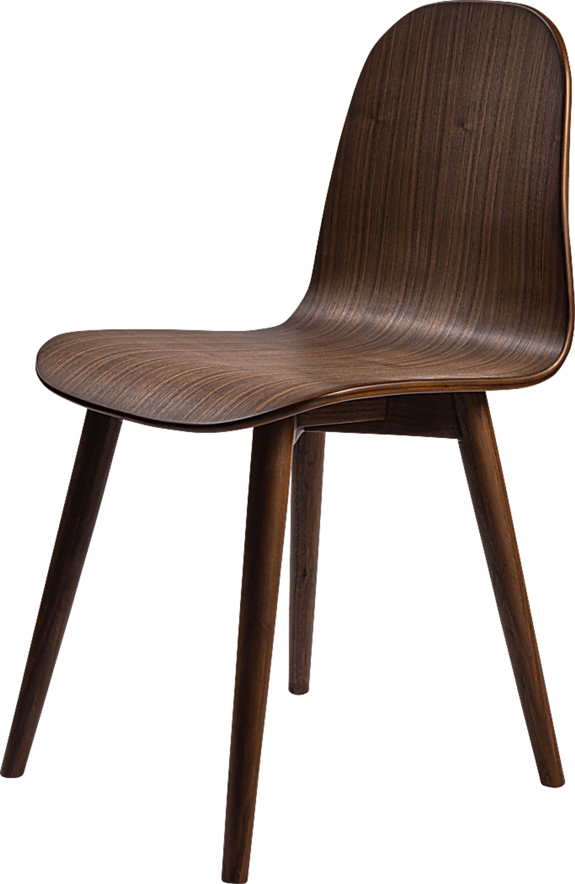 Alderon Walnut Side Chair - Image 5
