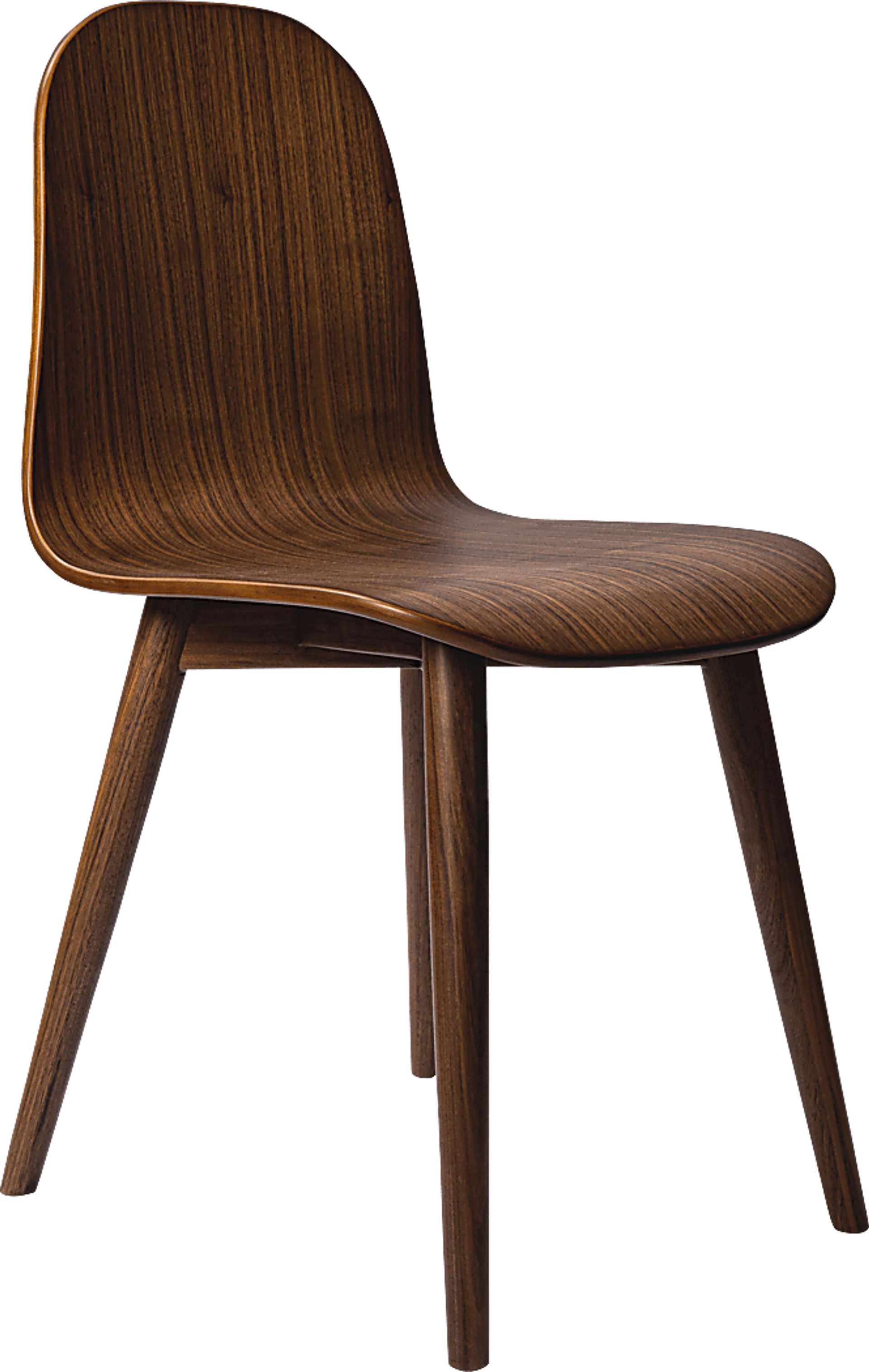 Alderon Walnut Side Chair - Image 1
