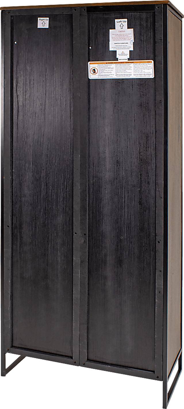 Aldershot Brown Bookcase - Thumbnail - Image 3