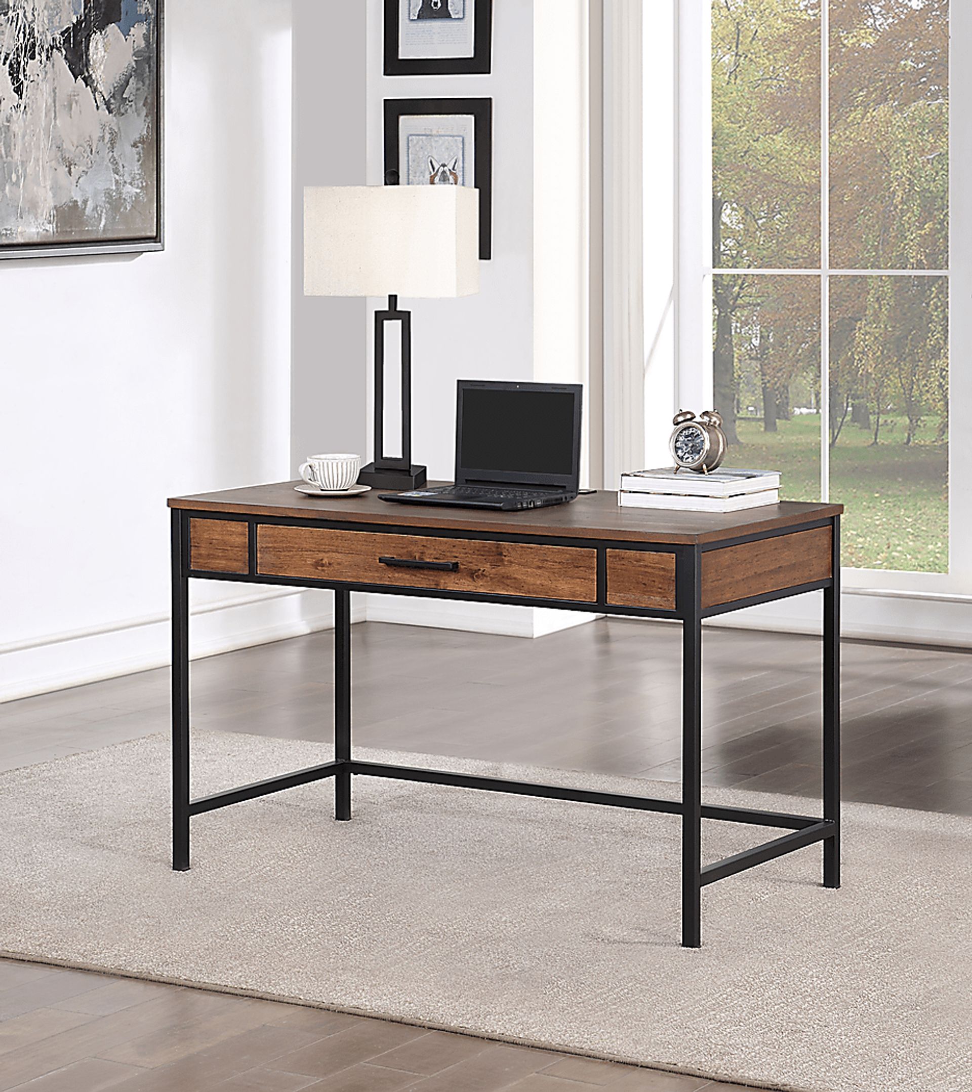 Aldershot Brown Desk - Image 10