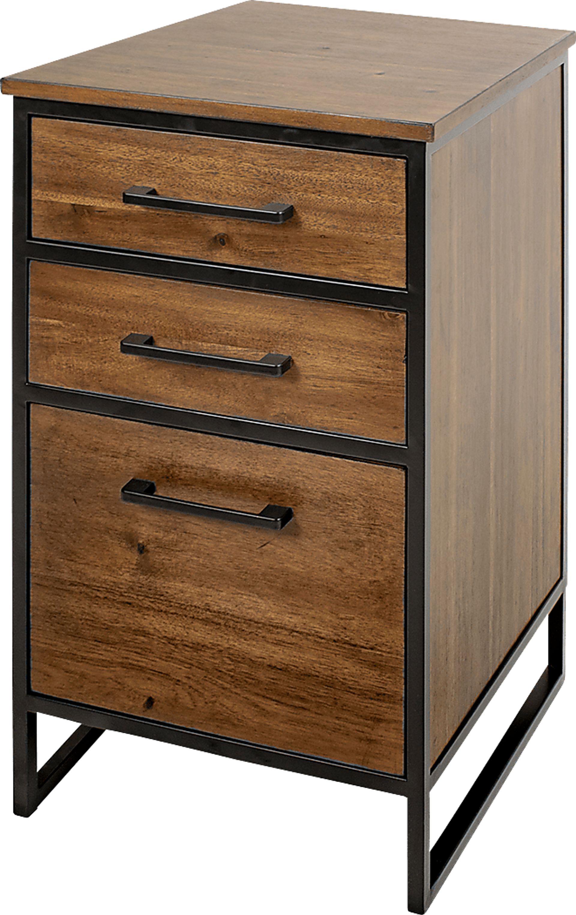 Aldershot Brown File Cabinet - Image 2