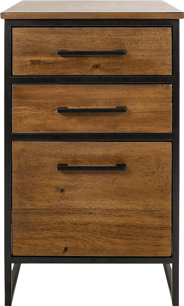 Aldershot Brown File Cabinet - Thumbnail - Image 3