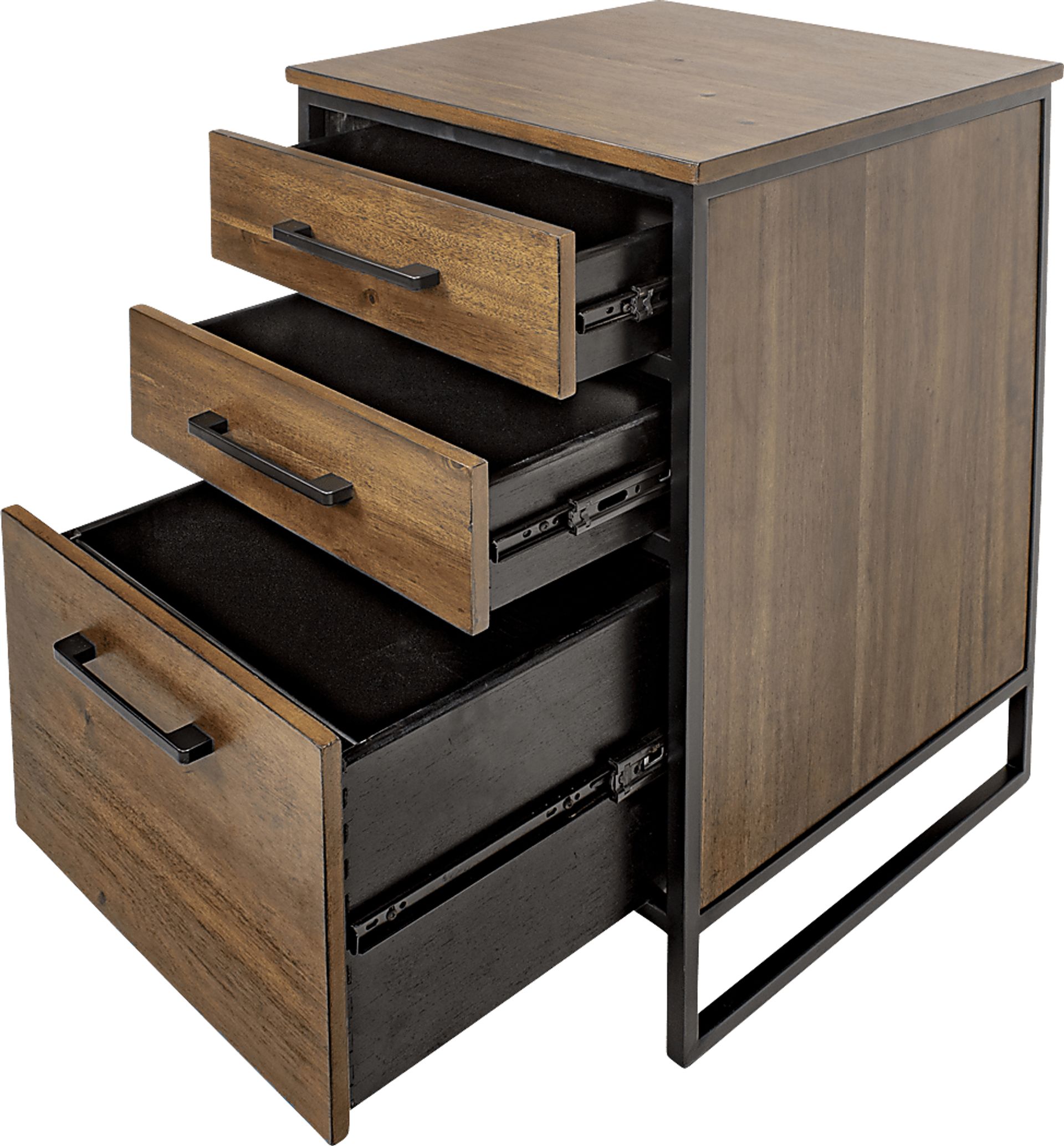 Aldershot Brown File Cabinet - Image 4