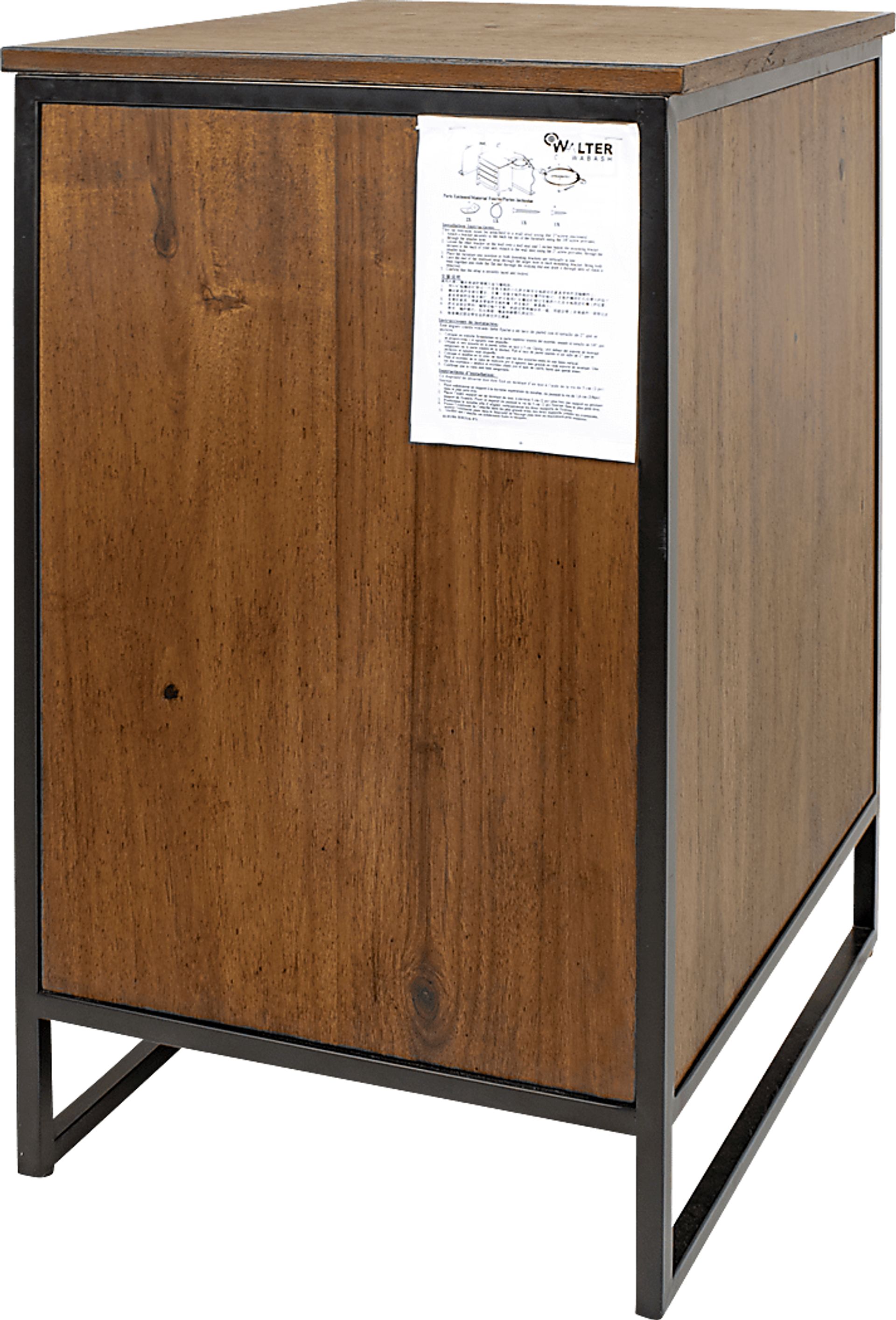 Aldershot Brown File Cabinet - Image 5