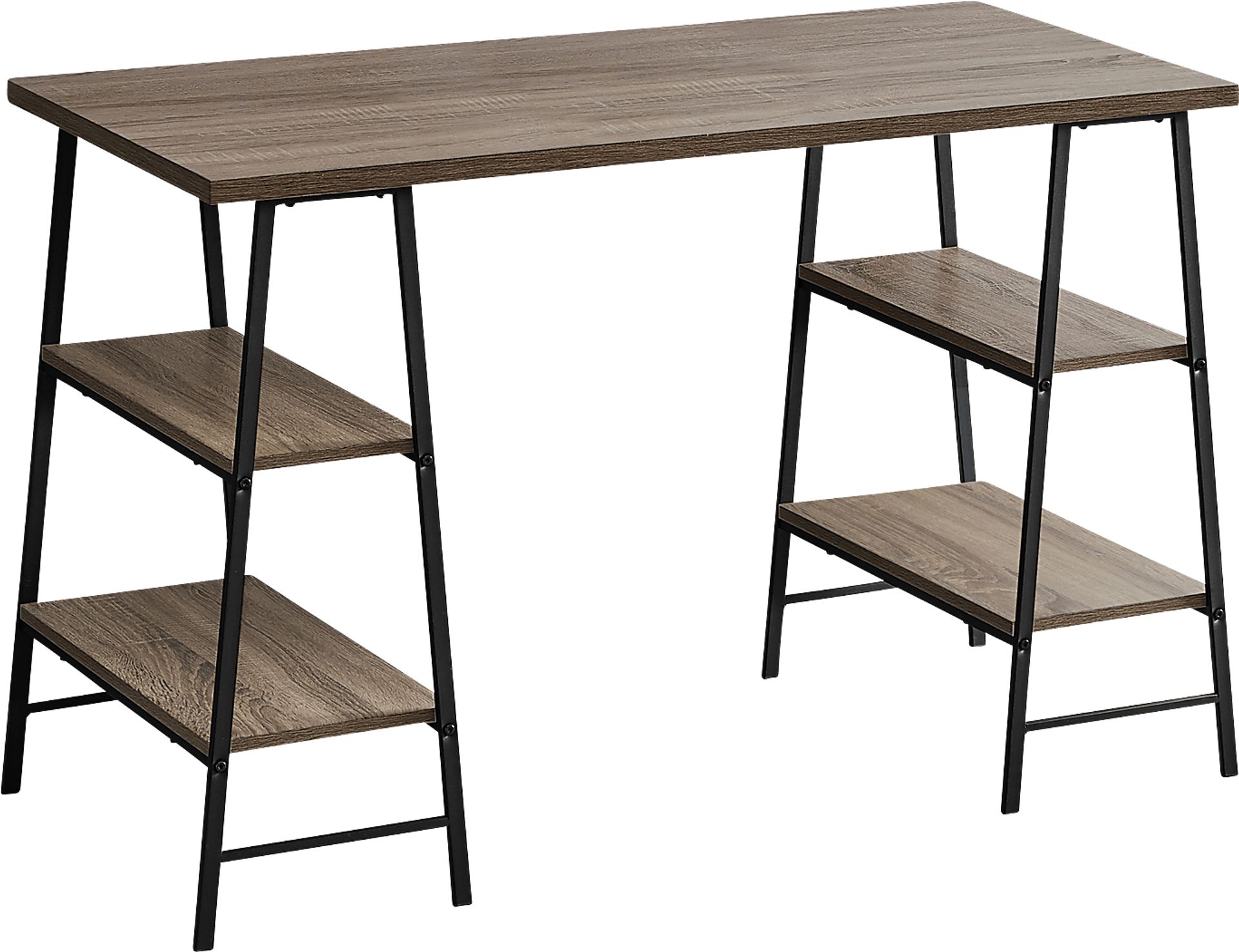 Aldersmeade Taupe Desk - Image 1