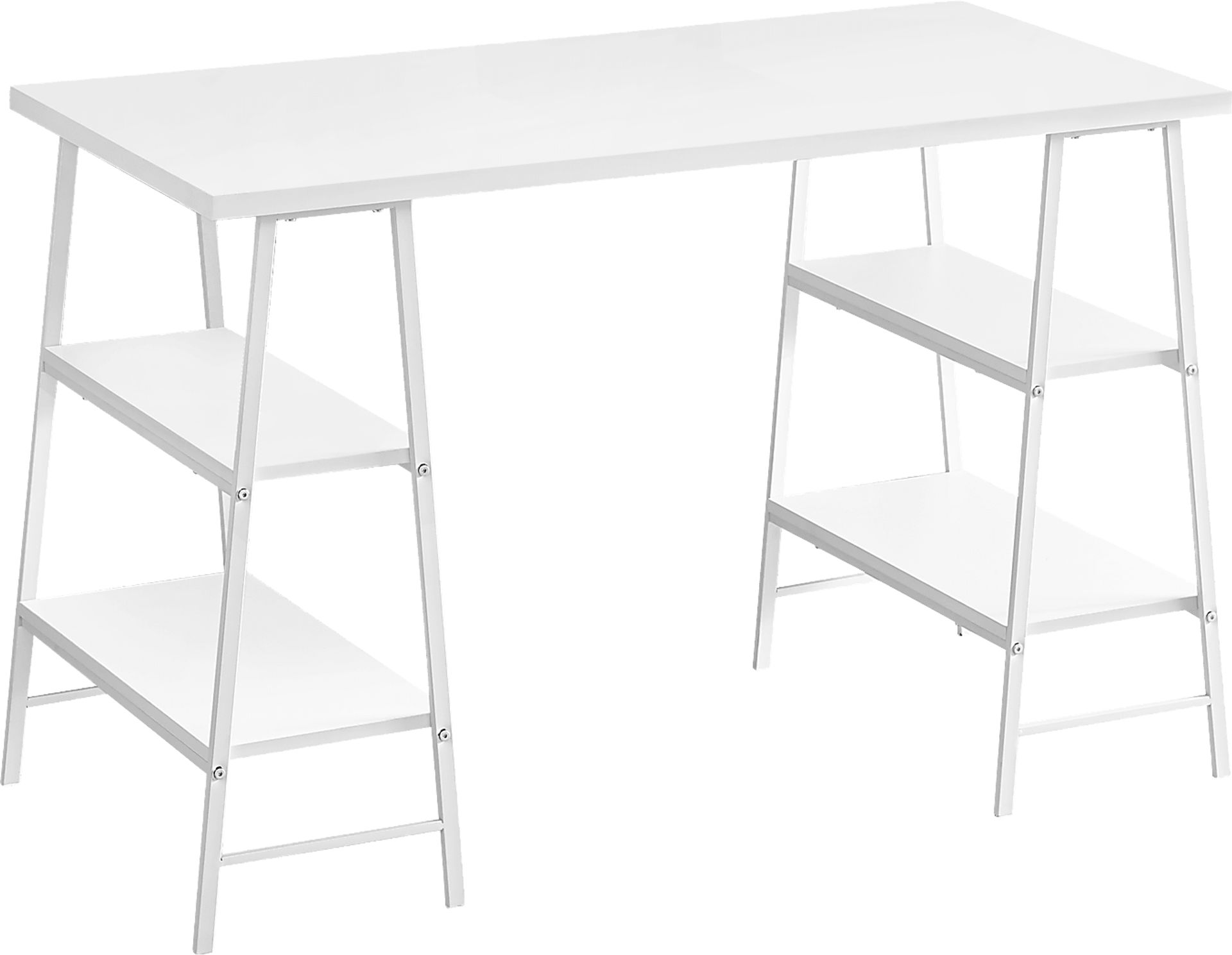 Aldersmeade White Desk - Image 1