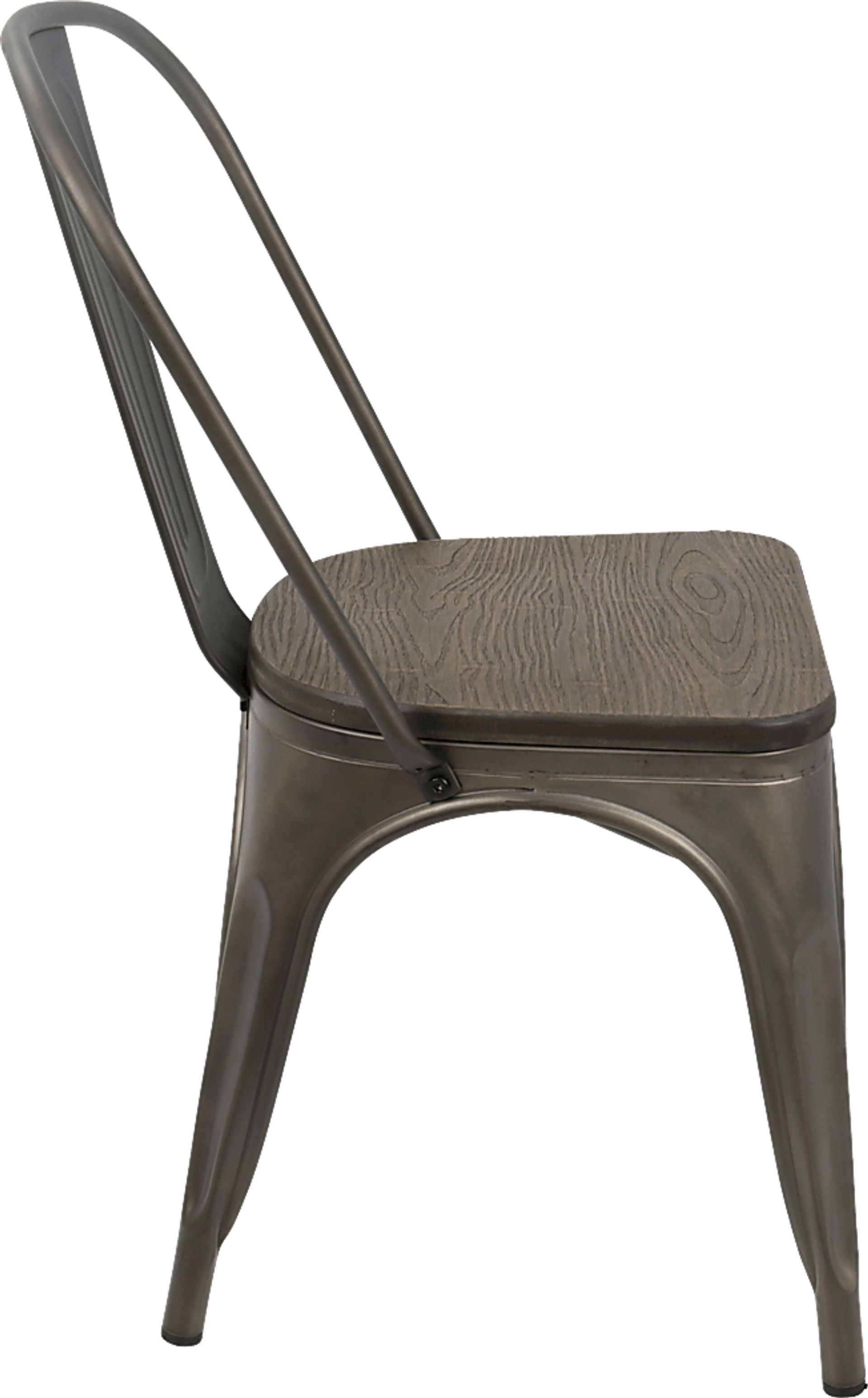 Aldersyde Brown 3 Pc Square Dining Set - Image 6