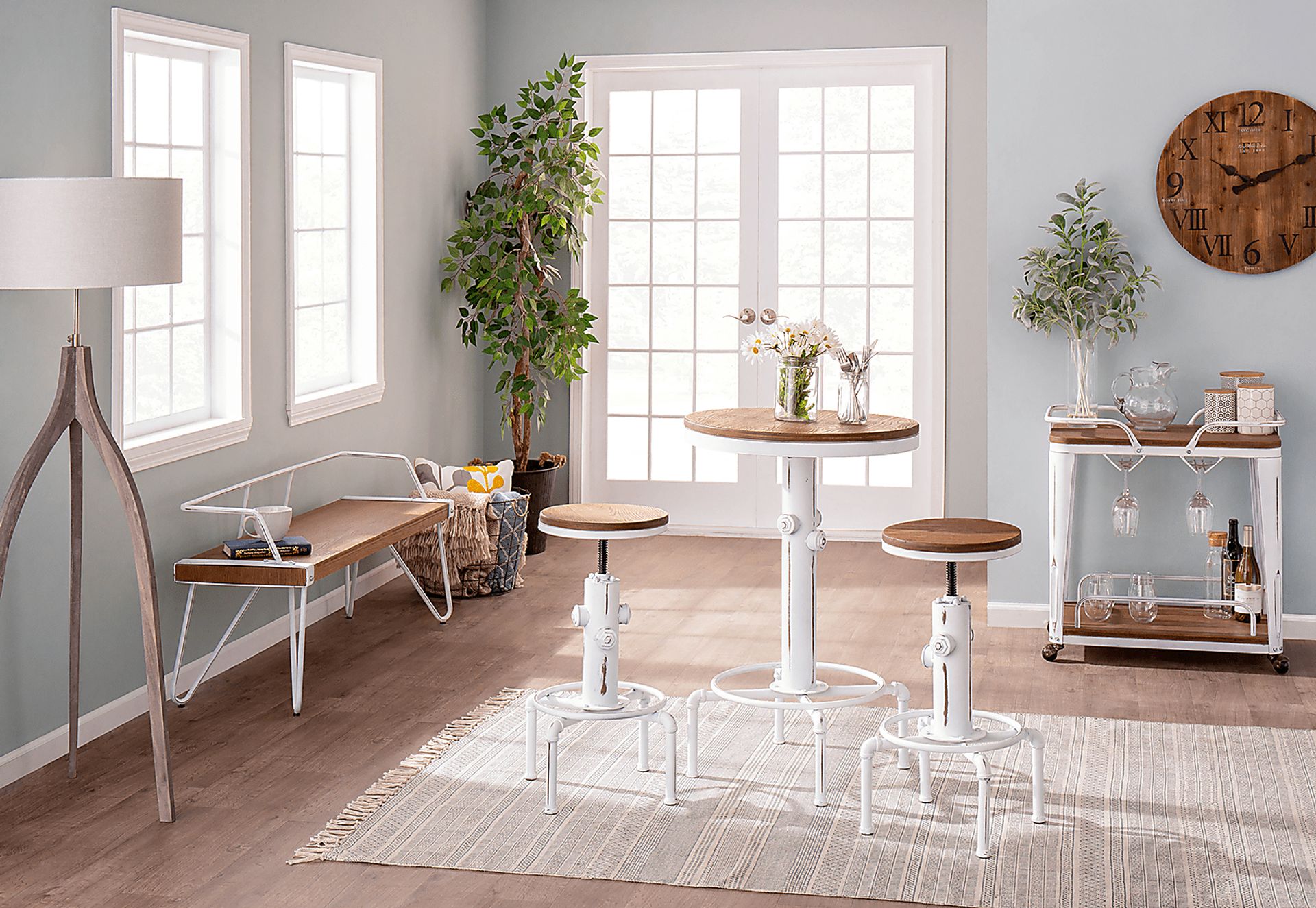 Aldersyde Brown Bar Cart - Image 4