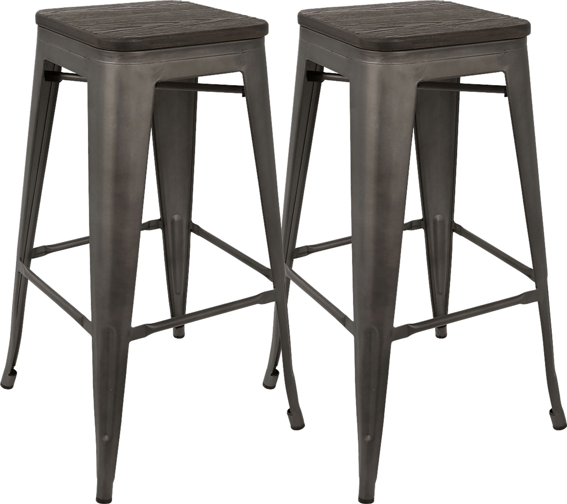 Aldersyde Espresso Barstool (Set of 2) - Image 1
