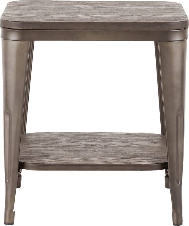 Aldersyde Espresso End Table - Thumbnail - Image 3