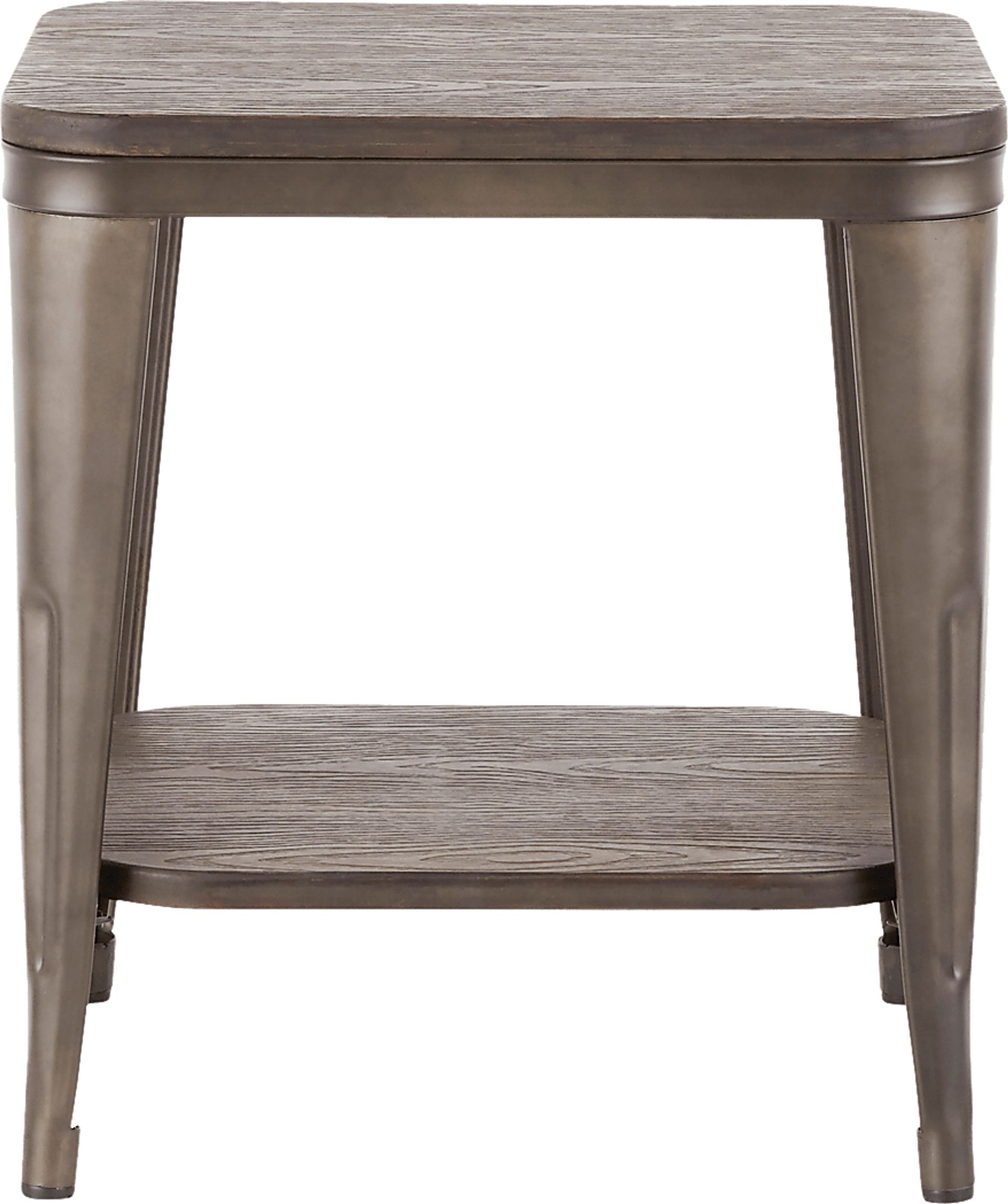Aldersyde Espresso End Table - Image 3