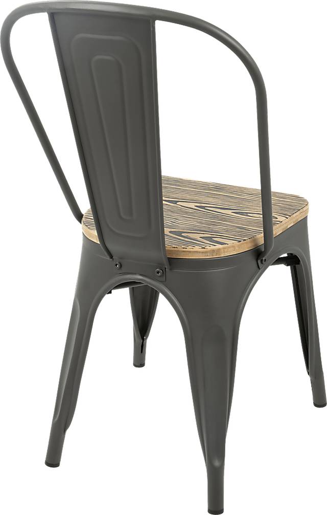 Aldersyde Gray Dining Chair (Set of 2) - Thumbnail - Image 2