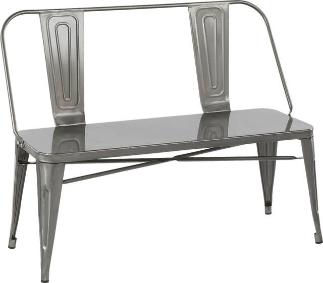 Aldersyde Silver Accent Bench - Thumbnail - Image 1