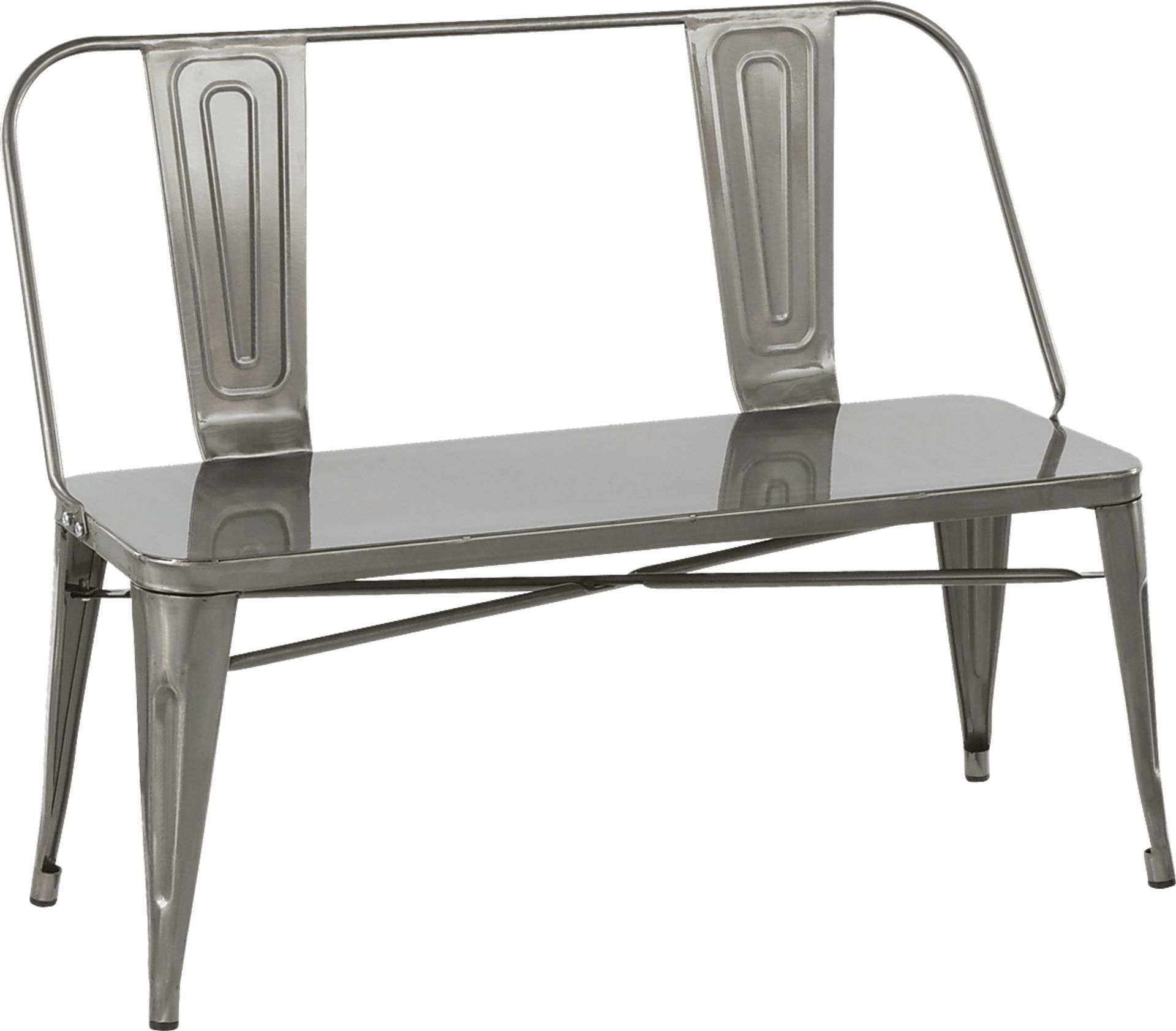 Aldersyde Silver Accent Bench - Image 1