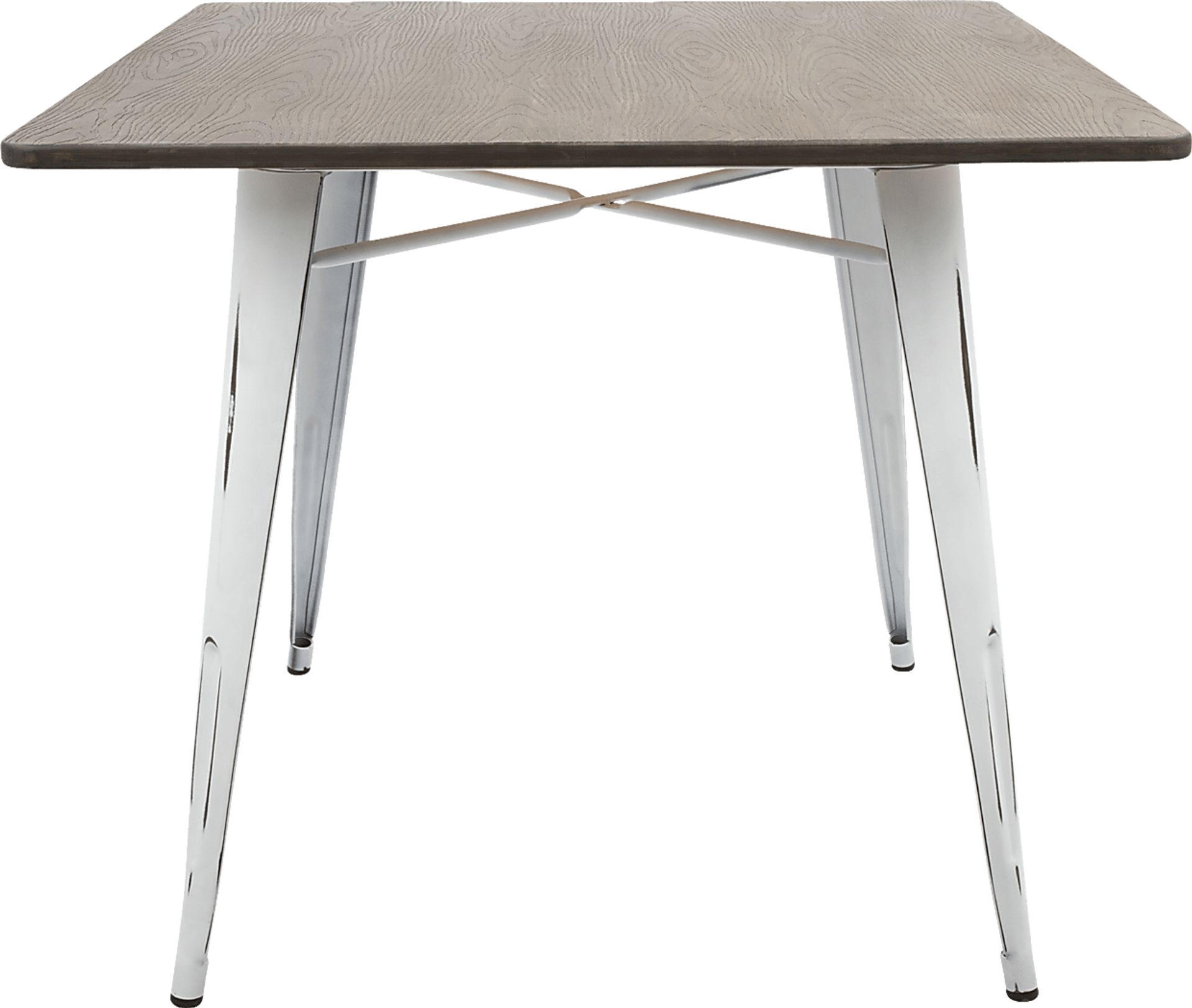 Aldersyde White 3 Pc Square Dining Set - Image 7