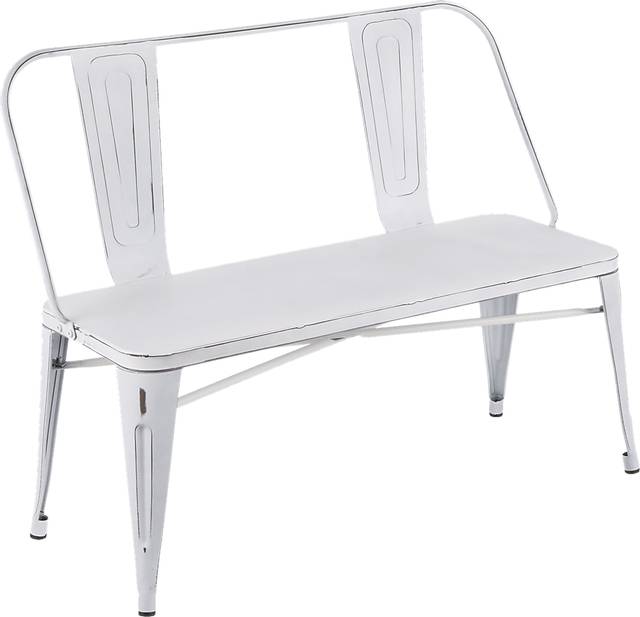Aldersyde White Accent Bench - Thumbnail - Image 1