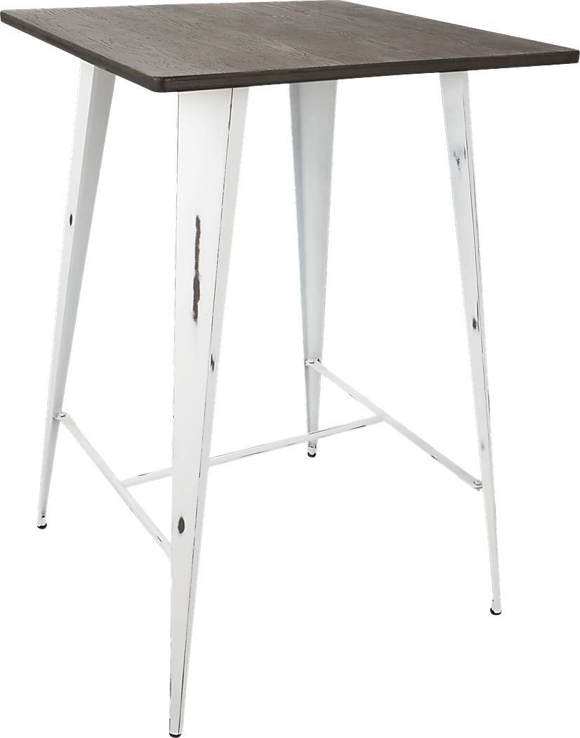 Aldersyde White Bar Height Table Rooms To Go