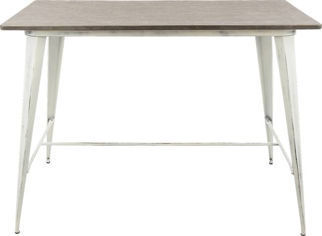 Aldersyde White Counter Height Table - Thumbnail - Image 2