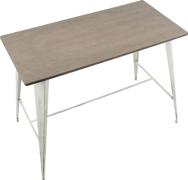 Aldersyde White Counter Height Table - Thumbnail - Image 4