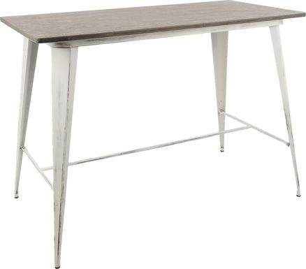 Aldersyde White Counter Height Table