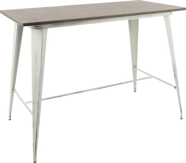 Aldersyde White Counter Height Table - Thumbnail - Image 1