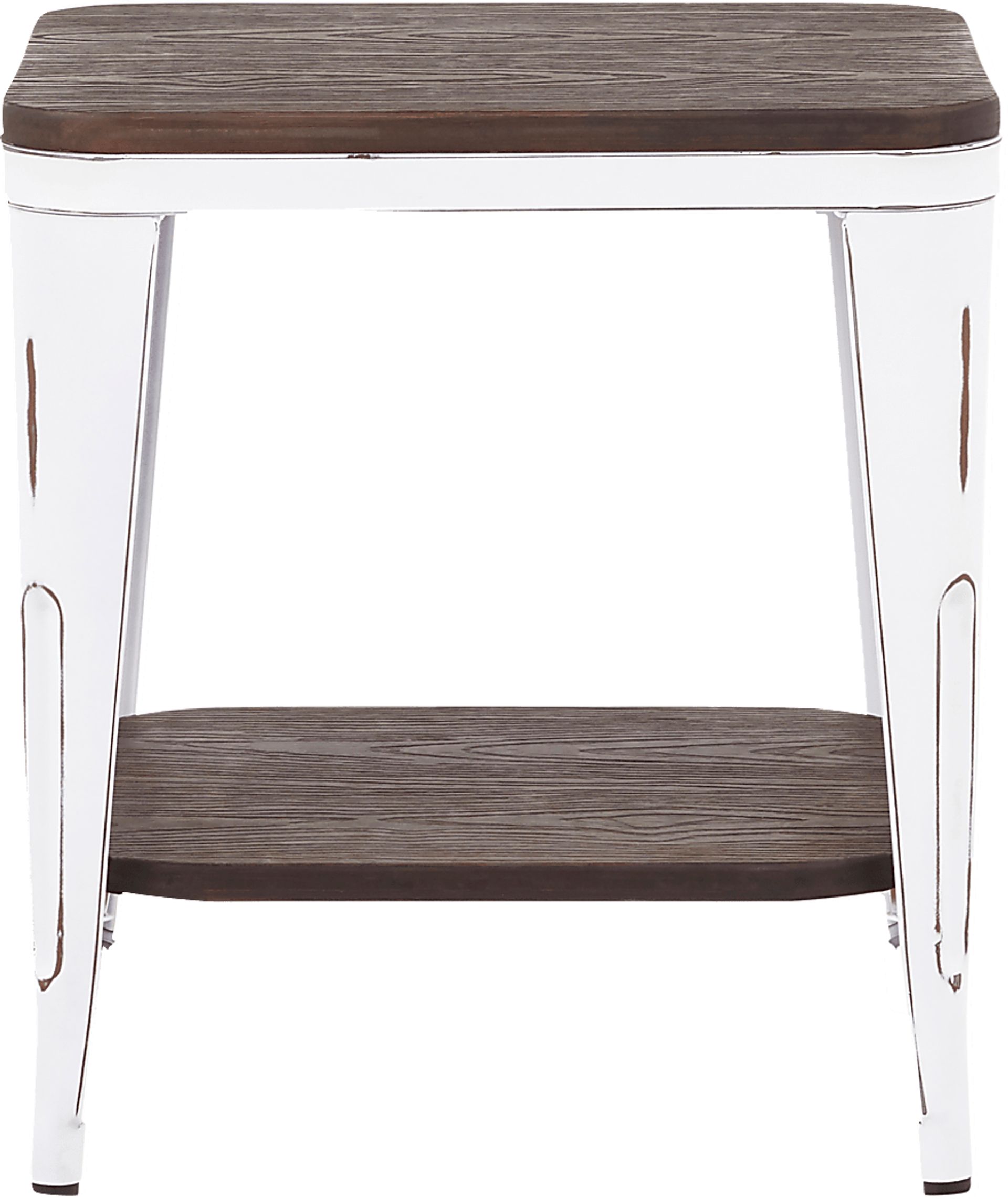 Aldersyde White End Table - Image 3