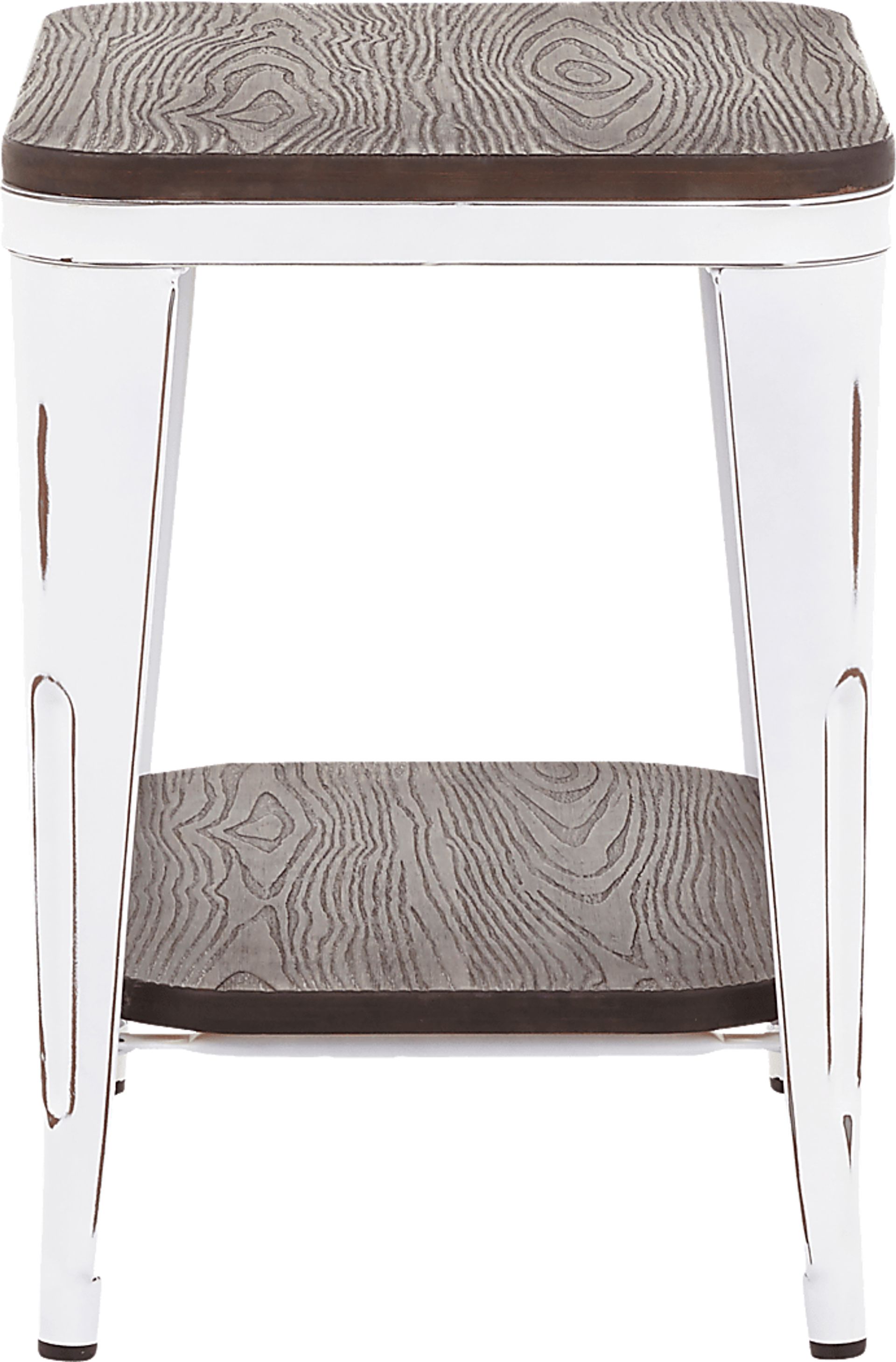 Aldersyde White End Table - Image 4