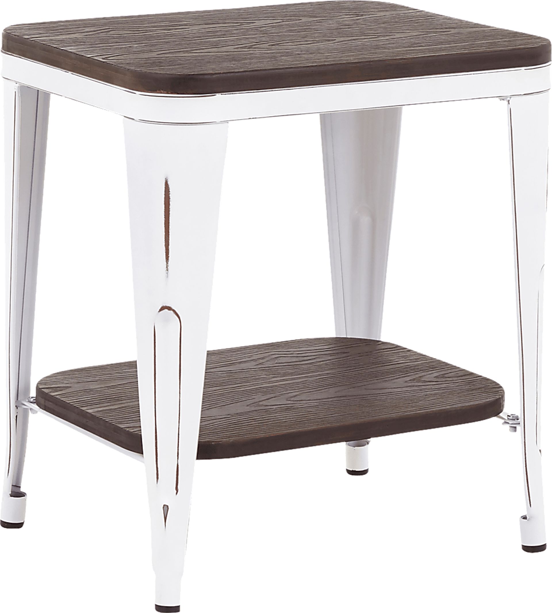 Aldersyde White End Table - Image 1