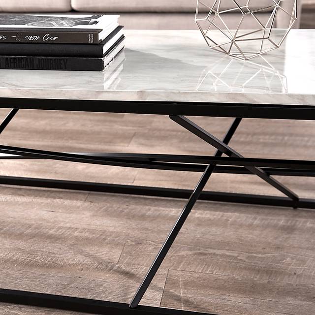 Alderton White Cocktail Table - Thumbnail - Image 3