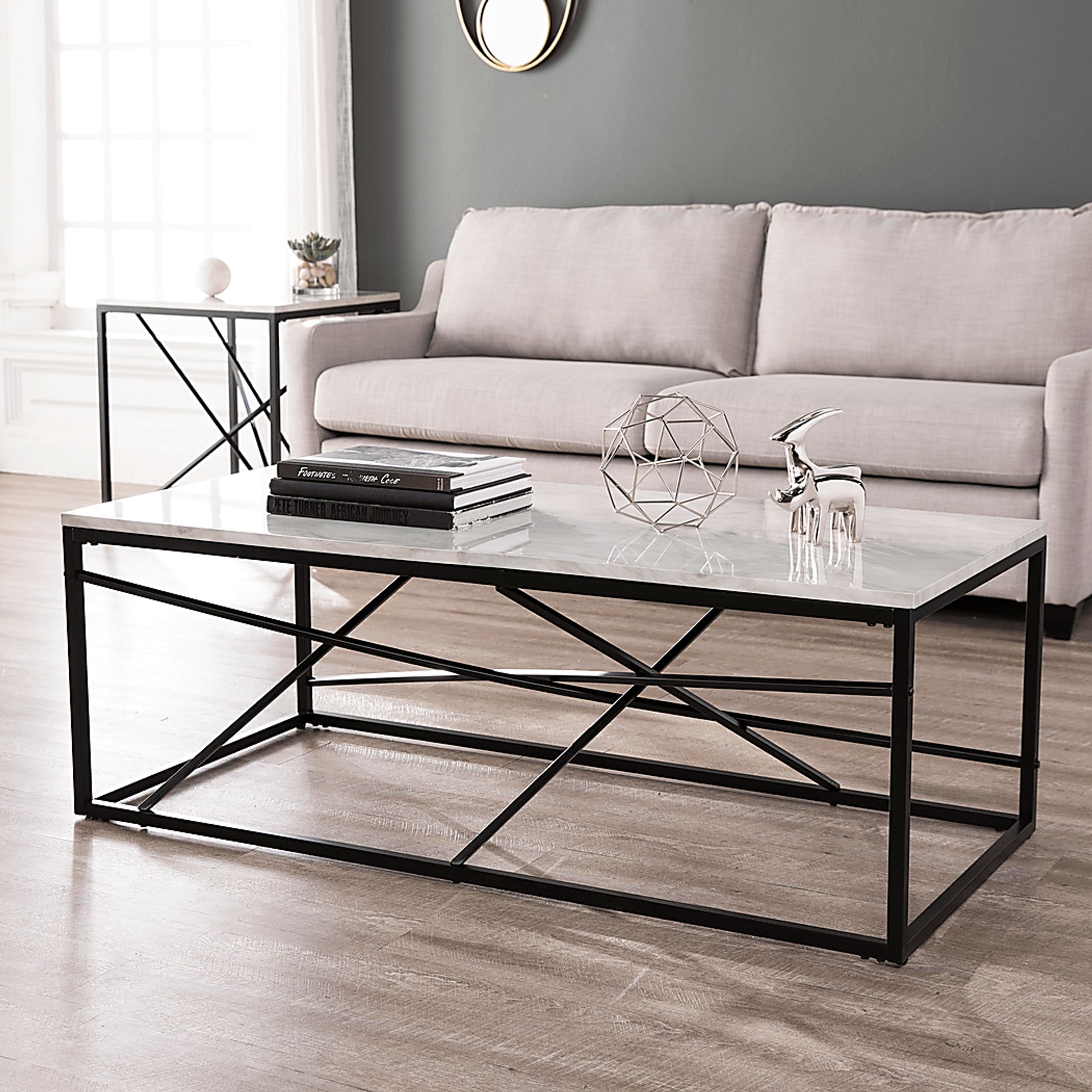Alderton White Cocktail Table - Image 4