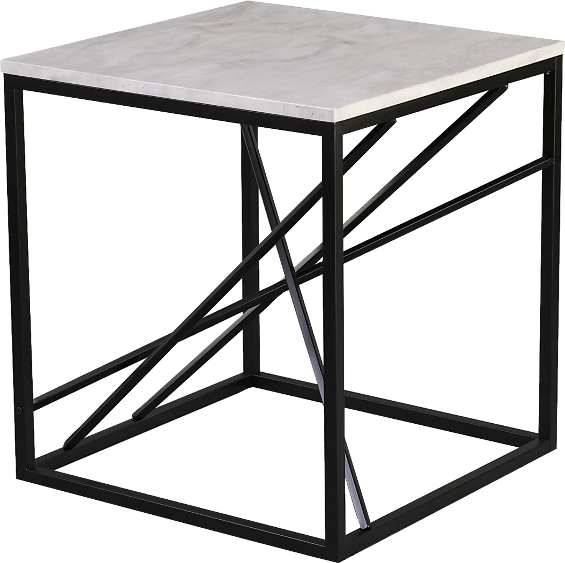 Alderton White End Table - Image 1