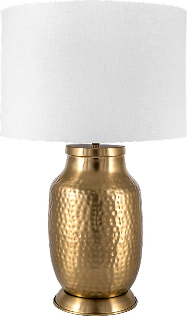 Alderwood Gold Lamp - Thumbnail - Image 1